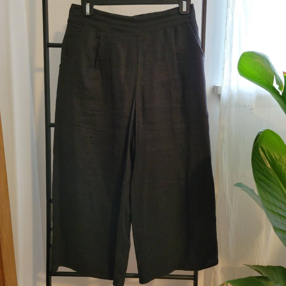 Whimsy + Row Wide Leg Linen Pant